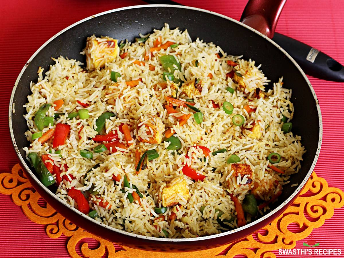 Paneer Fried Rice (Banke Bihari)