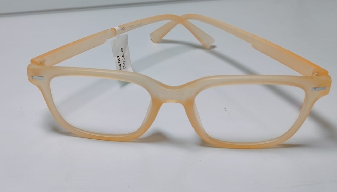 Brand TCG Crystal Light Yellow Sunglasses (Chashma) || Suitable for Male & Female