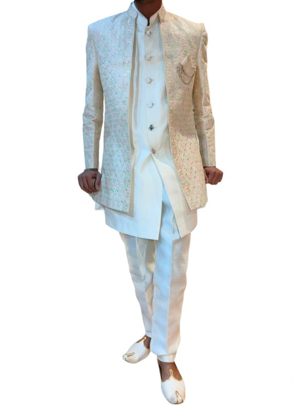 Mens Ethnic Wear Indo Western Set cool light golden colour || Available in All Size || Medium, Large, XL, XXL