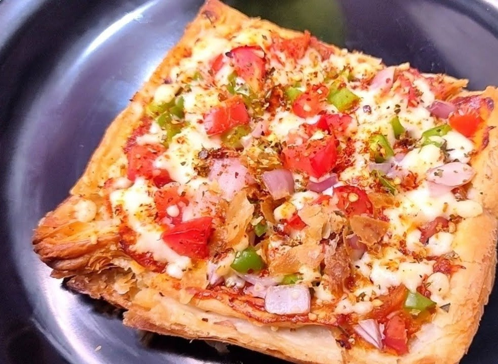 Paneer Pizza Patties (Tea Coffee Club)