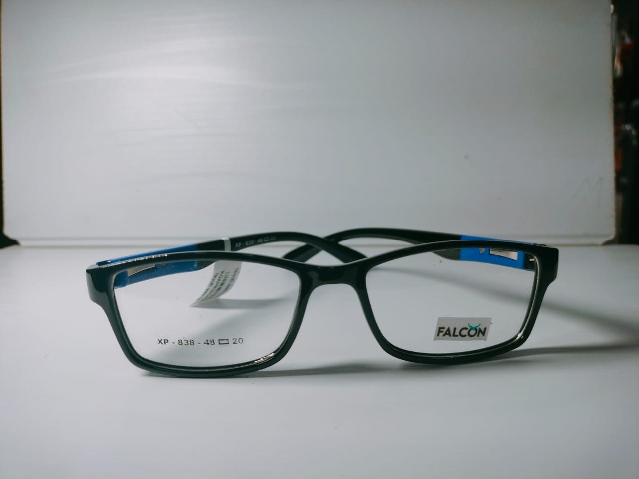 Brand Falcon Shiny Black 2 Tone Color Sunglasses (Chashma) ||  Eyewear Specs