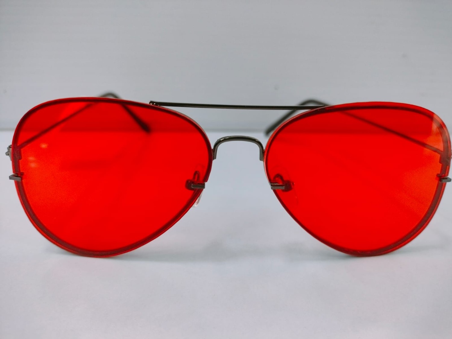 TCG Sunglasses (Chashma) || Aviator Metal Black Frame