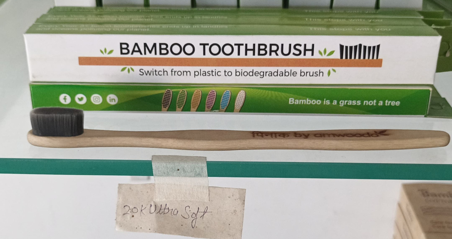 20k Bristle Bamboo Toothbrush