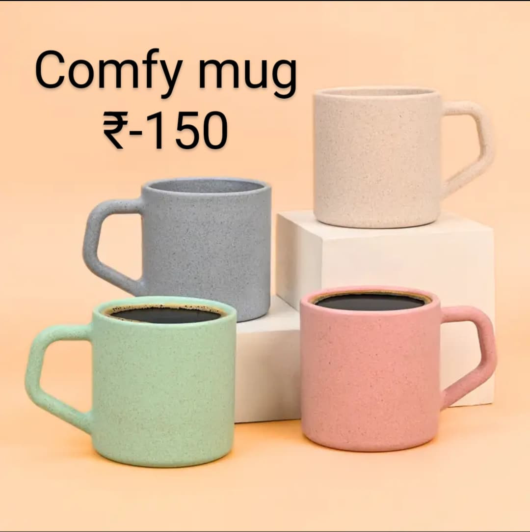 ECO friendly Comfy Mug  for Hot & Cold Coffee Mug Tea & Milk