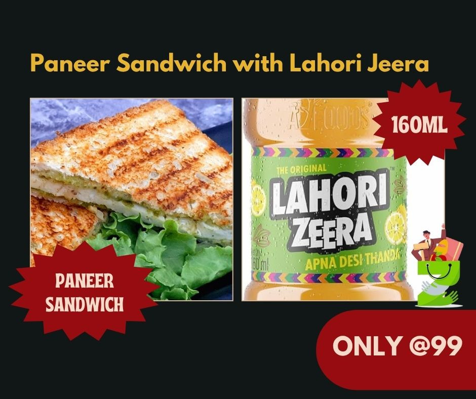 Paneer Sandwich with Lahori Jeera