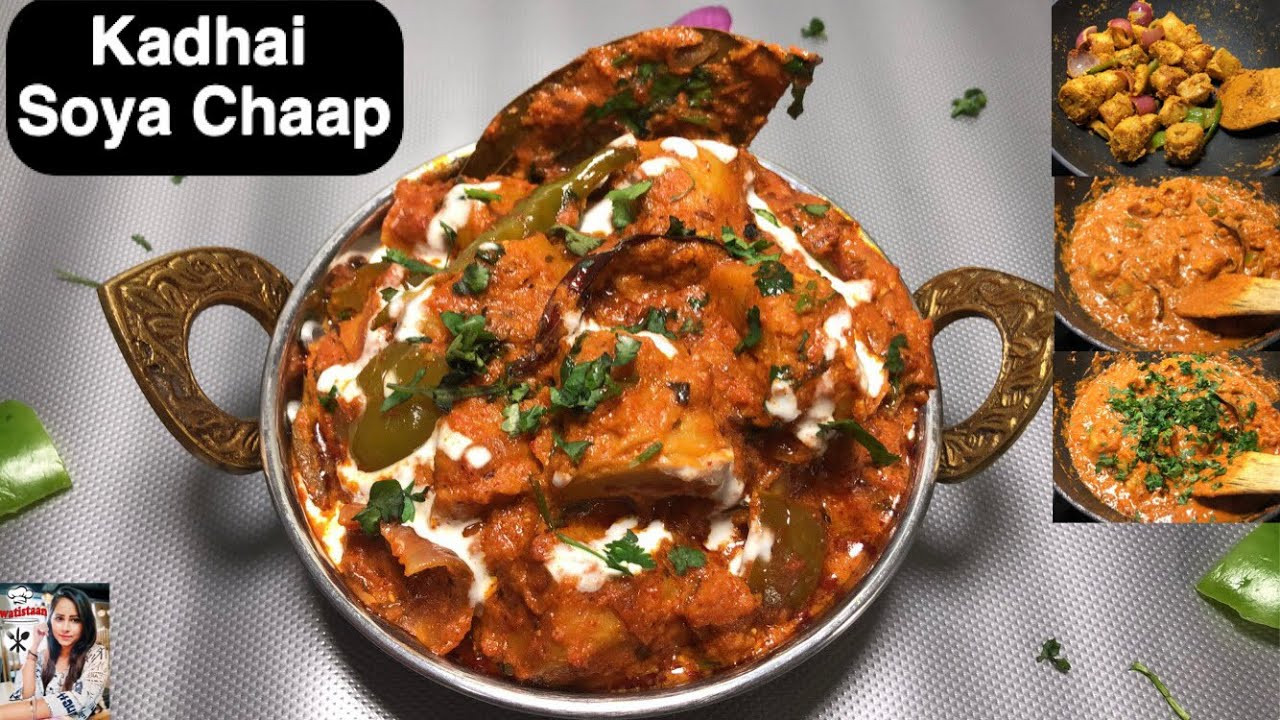 Kadhai Soya Chaap (Moti Mahal)